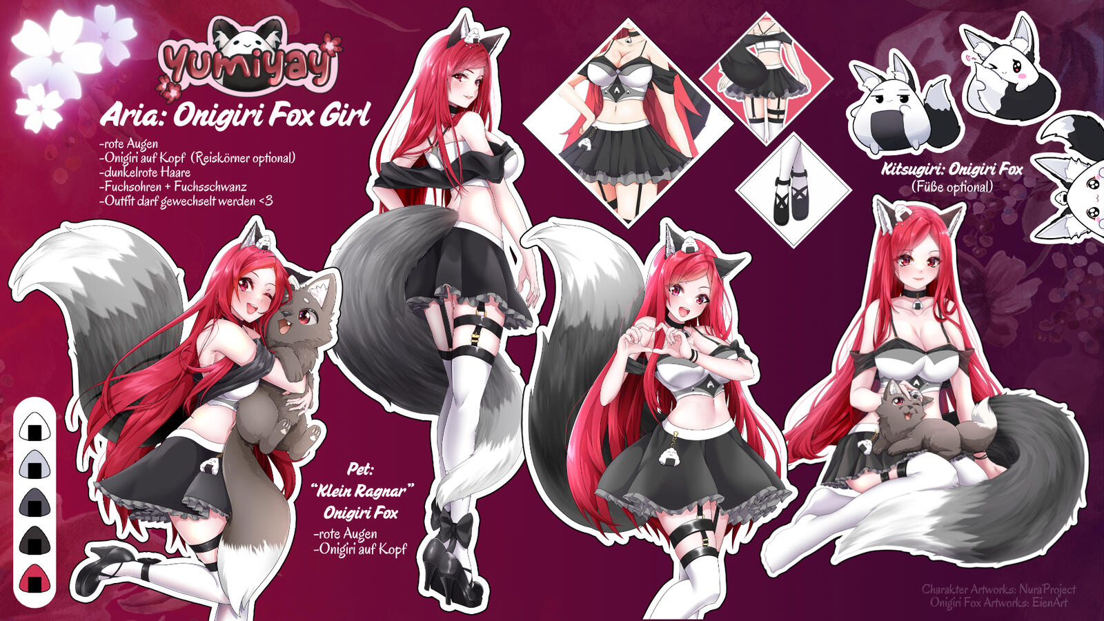 Aktuelles Reference Sheet von Aria, KleinRagnar, Kitsugiri 2026