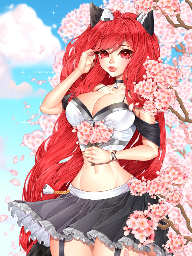 Cherry Blossom Wind