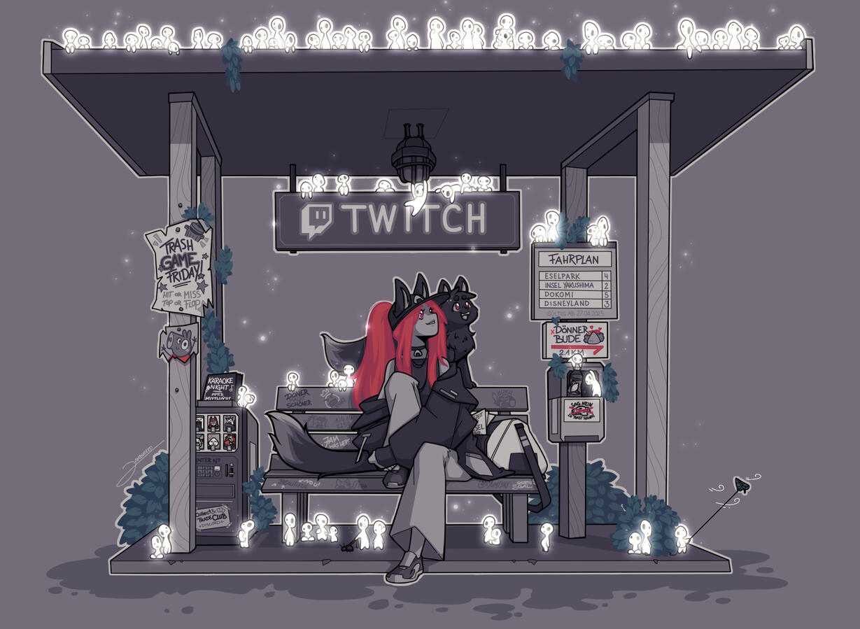 Abschiedsstream Karte (Jambuzzed)