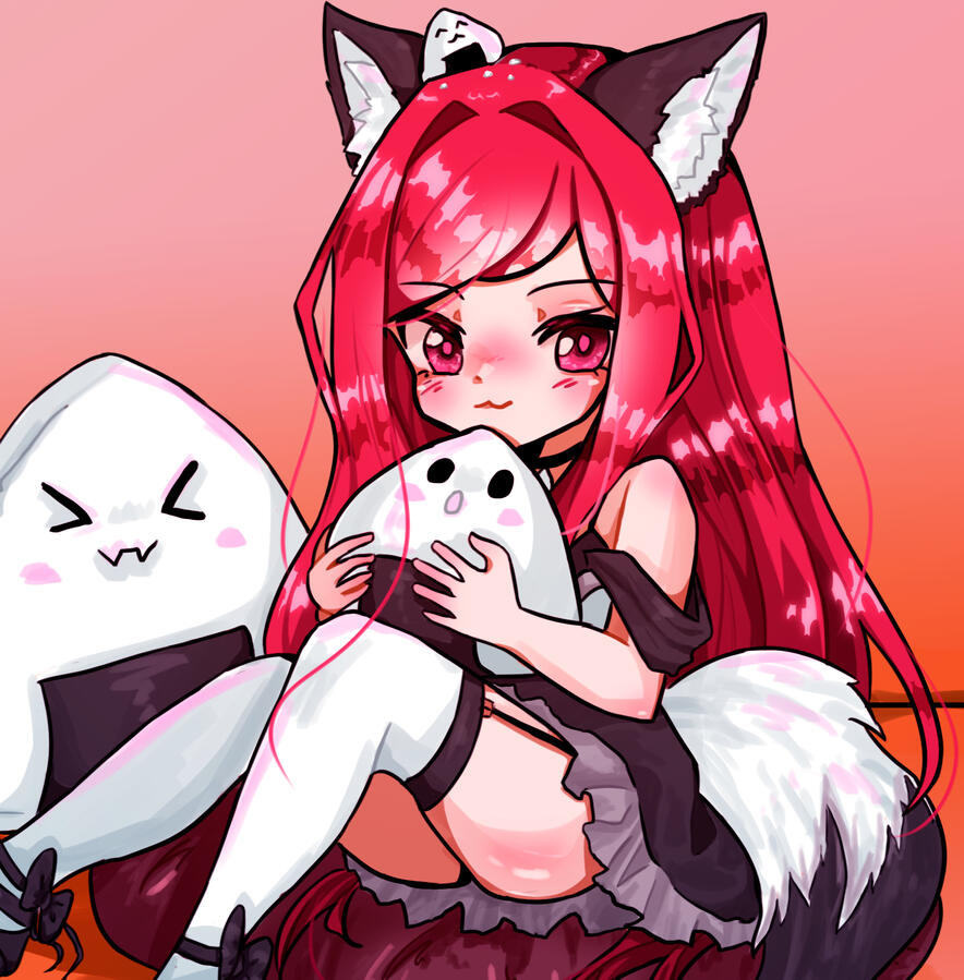 Cute Aria with Onigiris