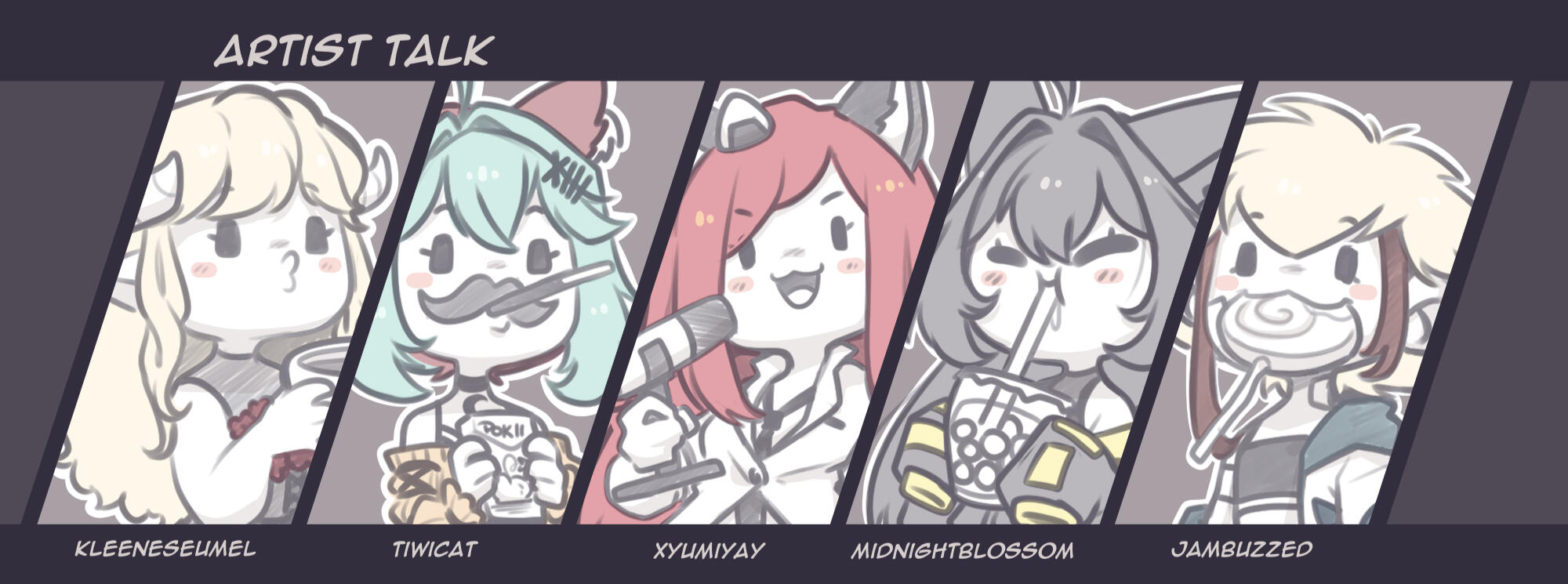 Artist Talk (Artwork von Jambuzzed x3)