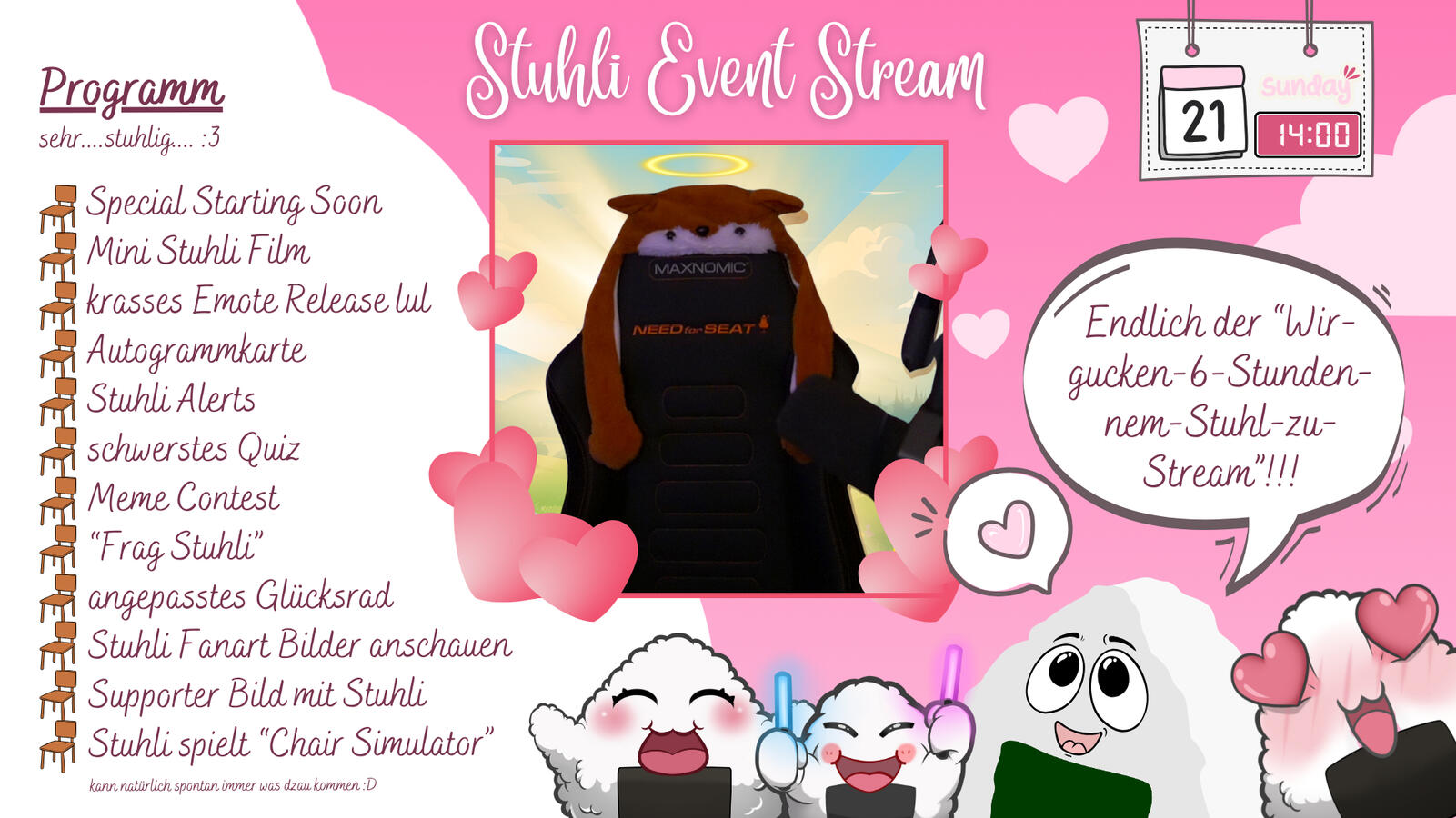 Stuhli Event Stream 2024
