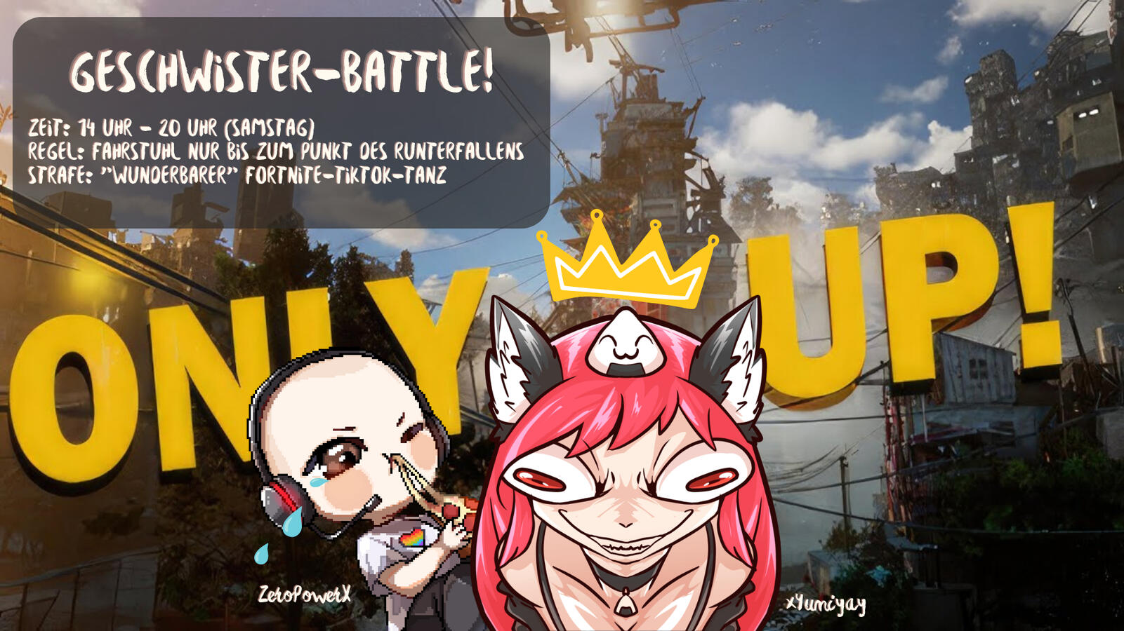 Only up - Challenge gegen ZeroPowerX 2023