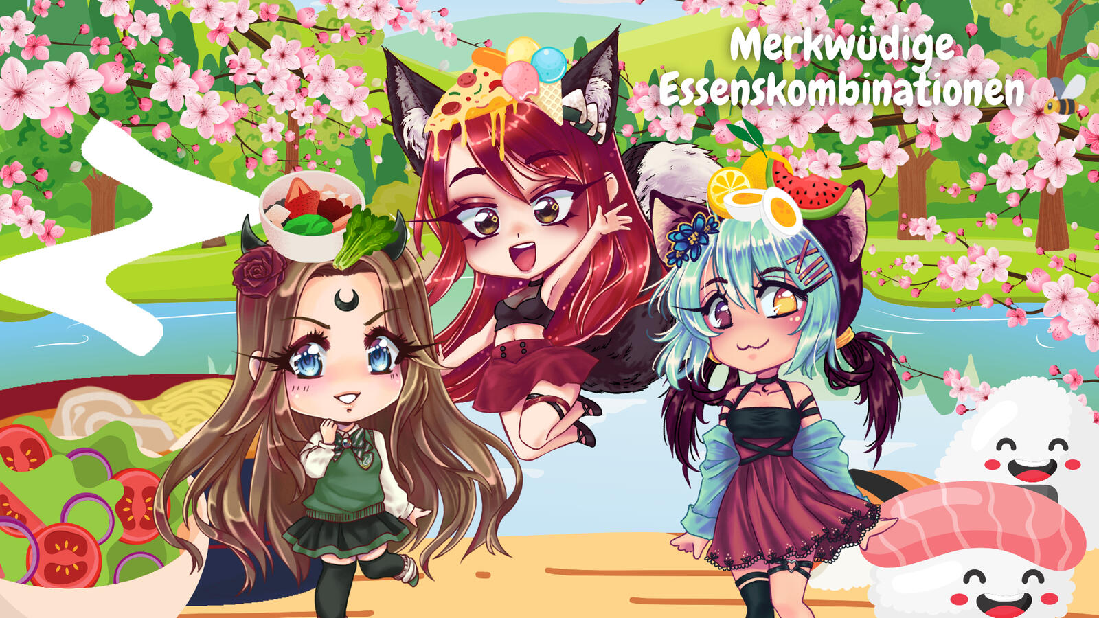 Verkostung: Merkwürdige Essenskombinationen mit Tiwi und Sara 2022