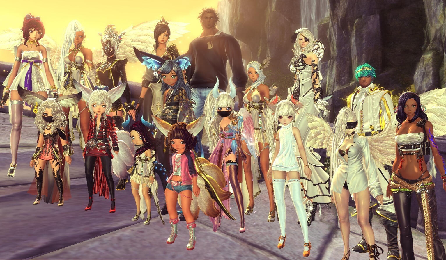 Blade and Soul: Klan-Buddys und Friends x3