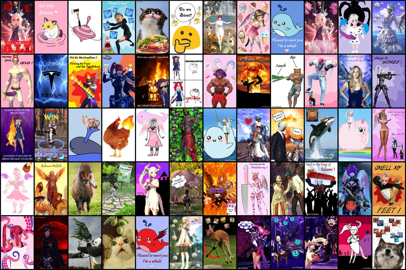 Erstellung f2 Bilder (Profilbilder) für Blade&amp;Soul Buddys :3